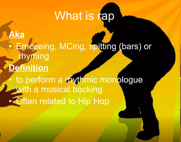 Definition Of Rapping In Music